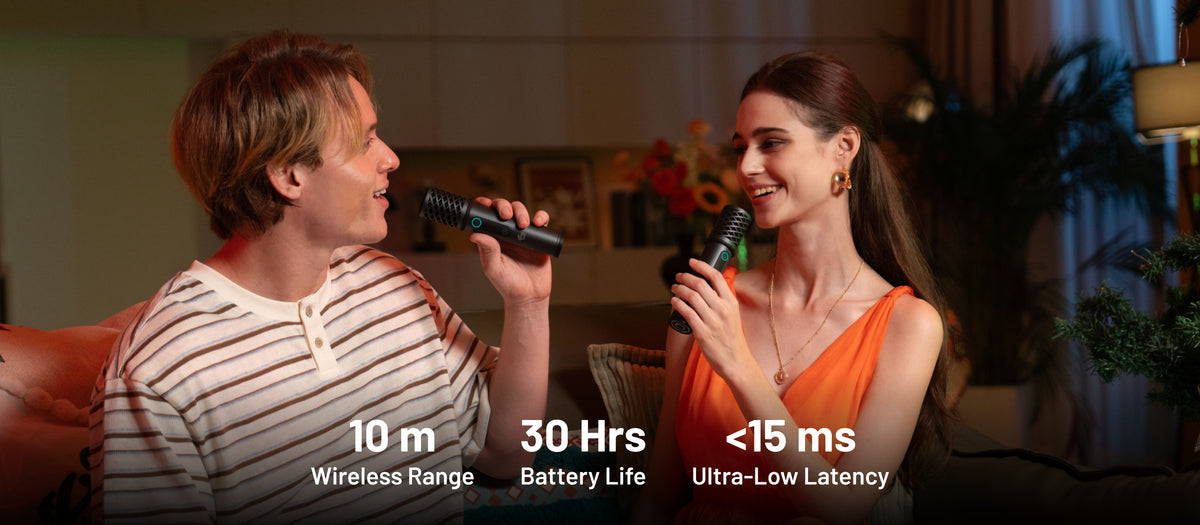 PERFORMANCE-READY WIRELESS MICROPHONES